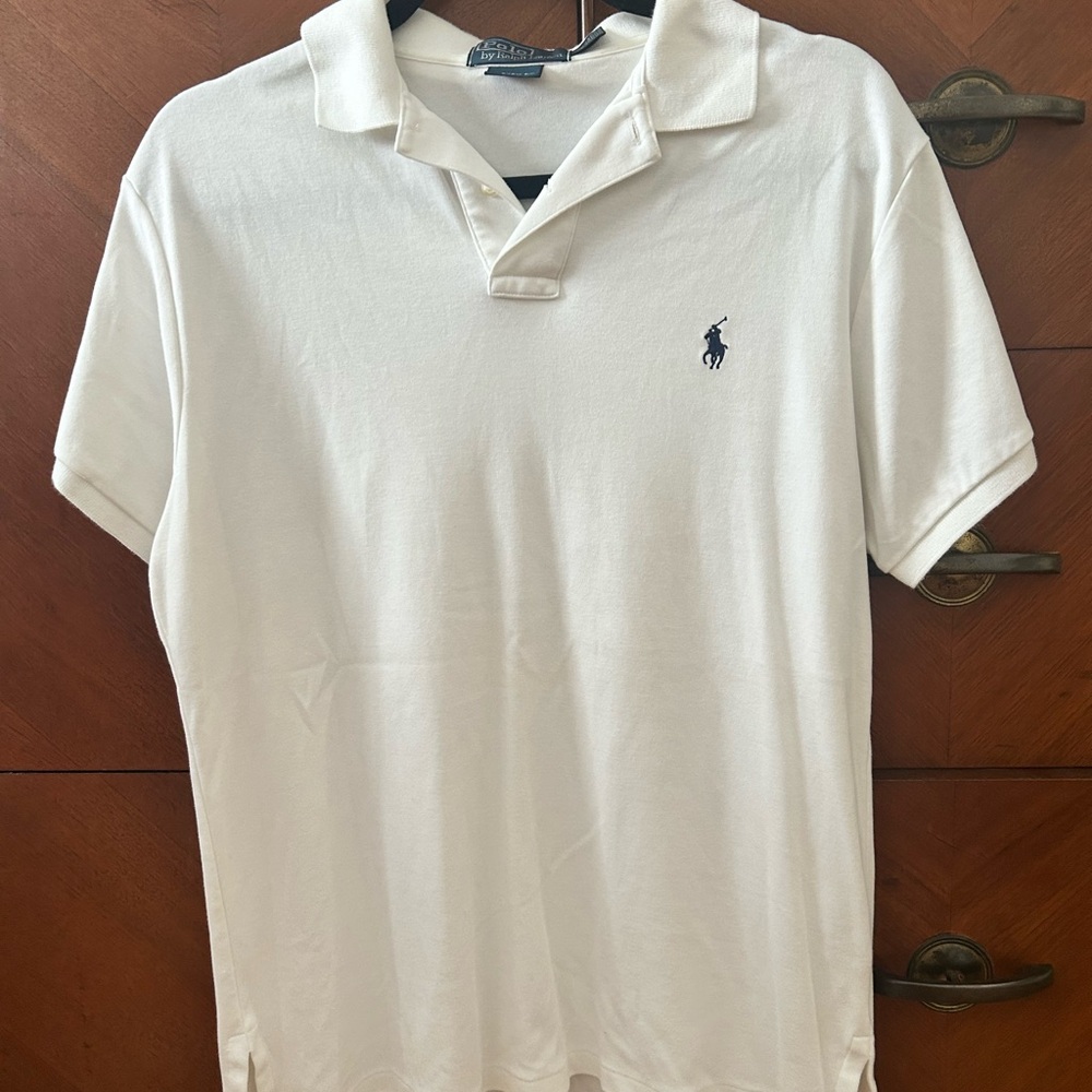 Polo by Ralph Lauren White Men's Polo Shirt